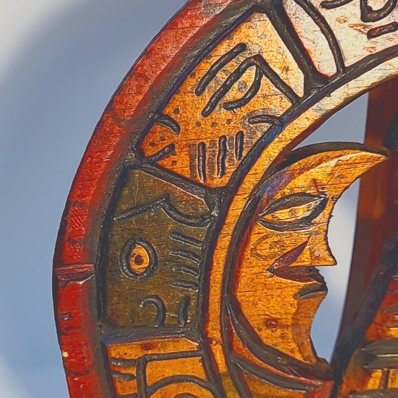 Vintage Mayan/Aztec Wall Art - Picture 3 of 5